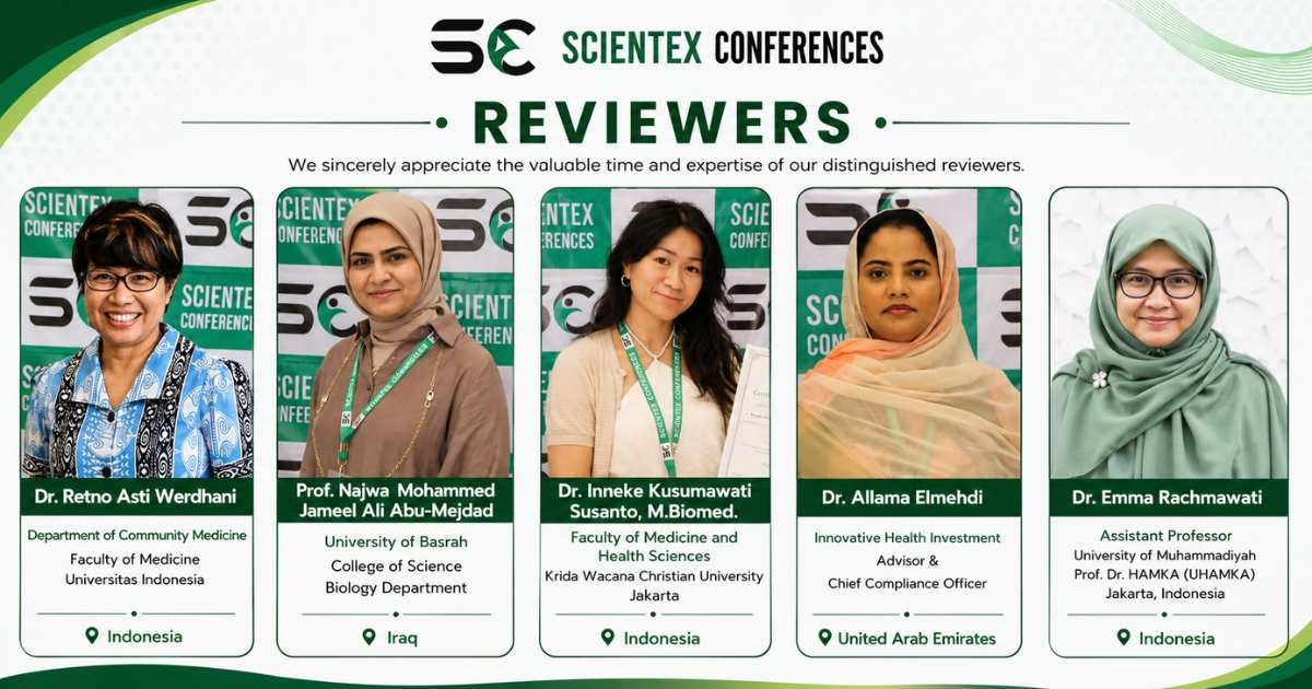 Reviewers and Organizing Committee members supporting scientific excellence at the 3rd International Conference on Primary Care and Public Healthcare